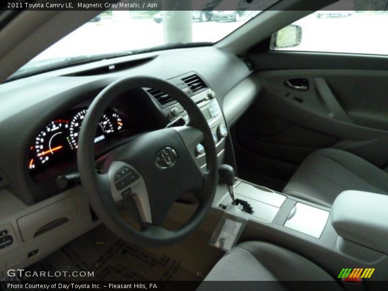 Magnetic Gray Metallic / Ash 2011 Toyota Camry LE
