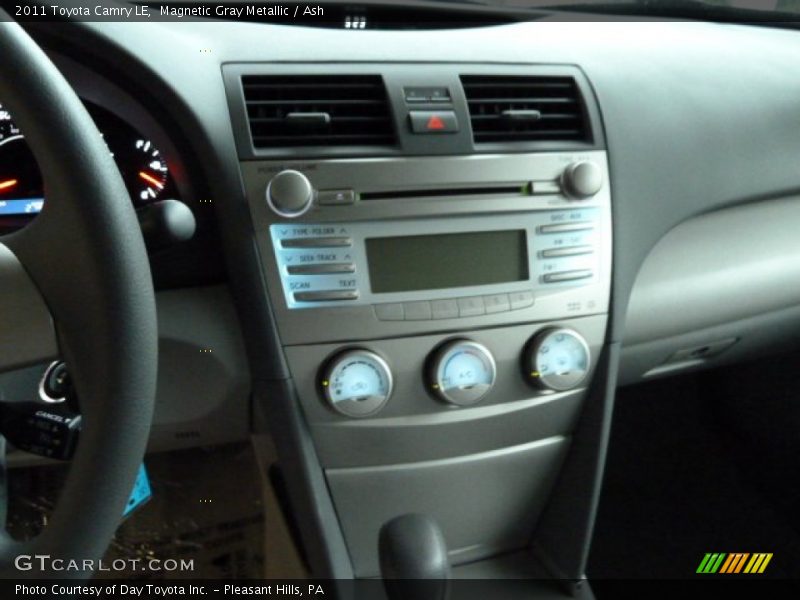 Magnetic Gray Metallic / Ash 2011 Toyota Camry LE
