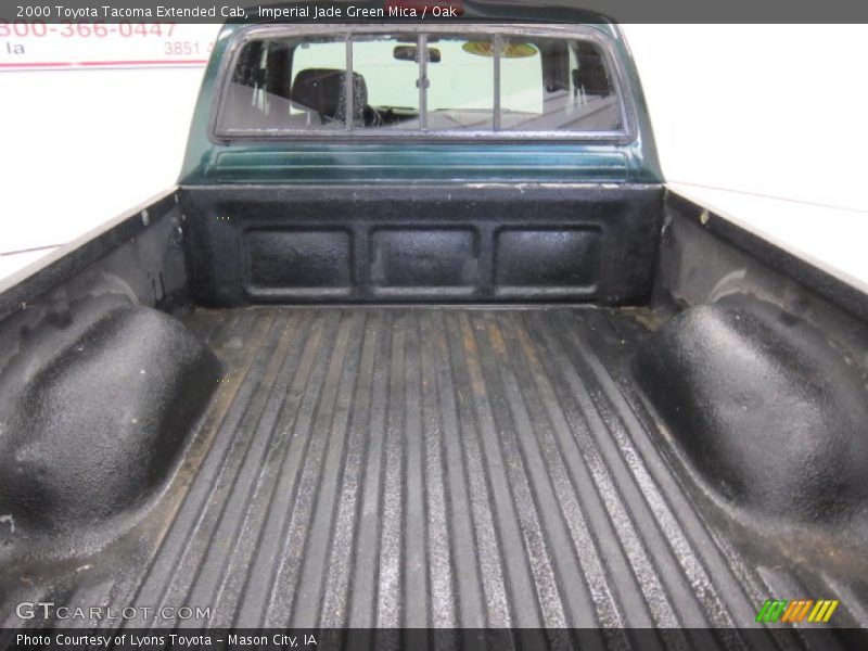 Imperial Jade Green Mica / Oak 2000 Toyota Tacoma Extended Cab