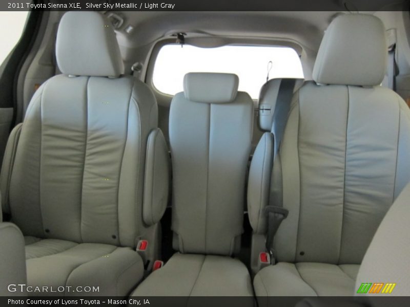 Silver Sky Metallic / Light Gray 2011 Toyota Sienna XLE