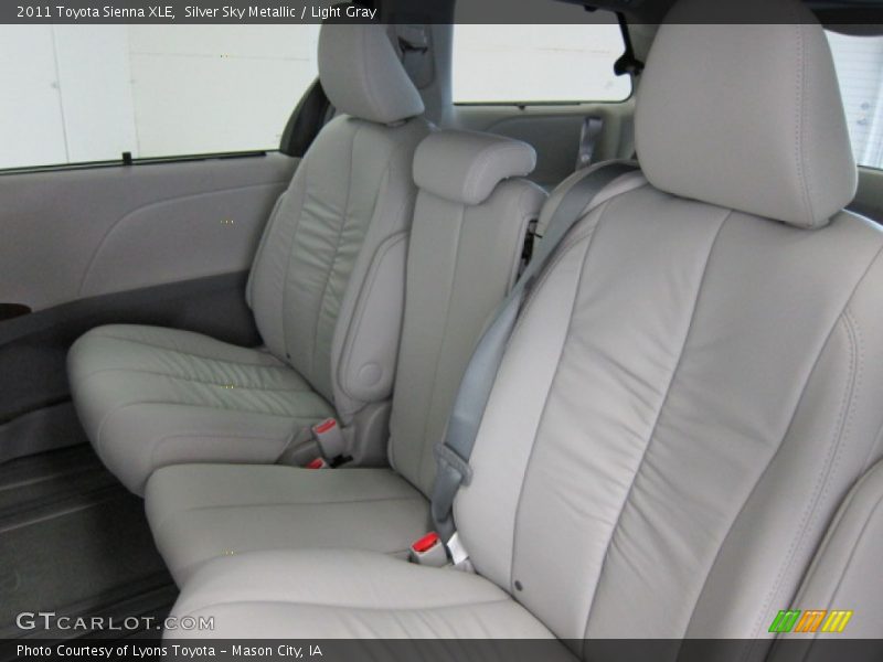 Silver Sky Metallic / Light Gray 2011 Toyota Sienna XLE