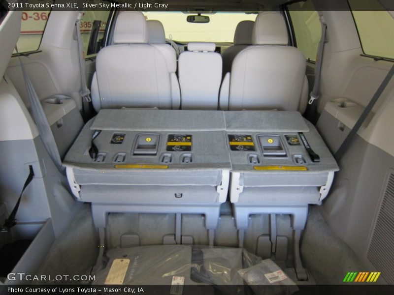 Silver Sky Metallic / Light Gray 2011 Toyota Sienna XLE