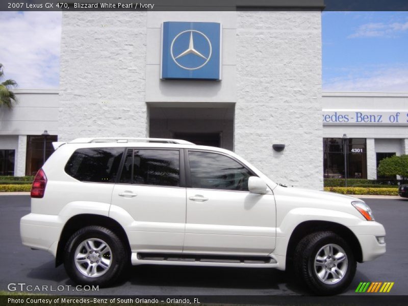 Blizzard White Pearl / Ivory 2007 Lexus GX 470