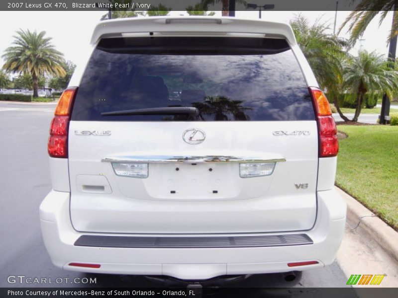Blizzard White Pearl / Ivory 2007 Lexus GX 470