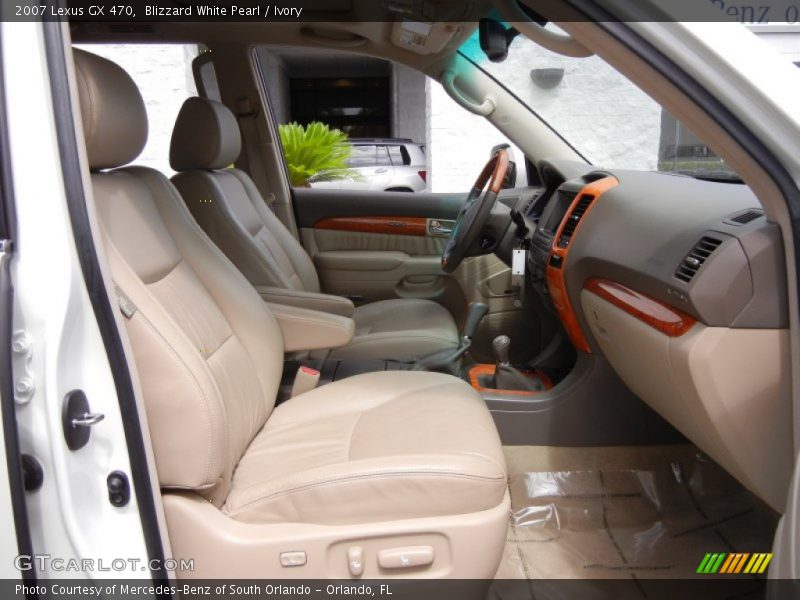  2007 GX 470 Ivory Interior