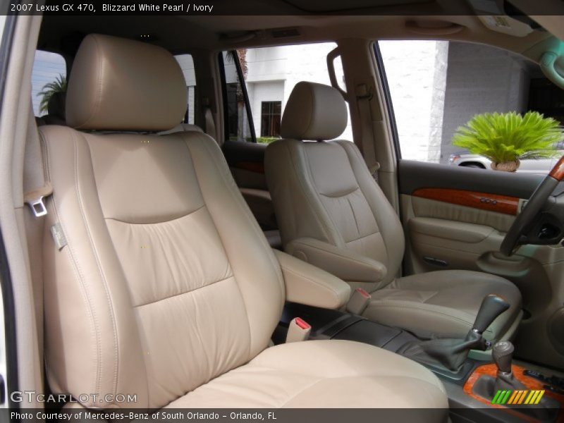  2007 GX 470 Ivory Interior