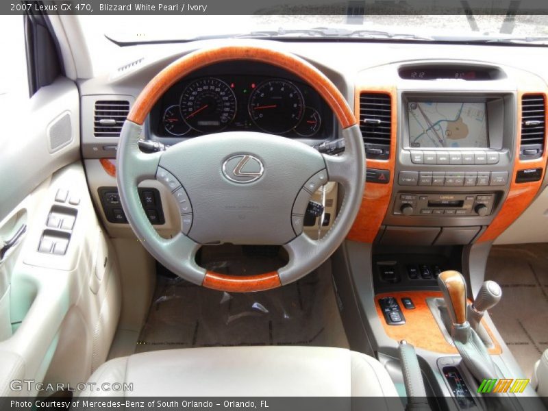  2007 GX 470 Ivory Interior