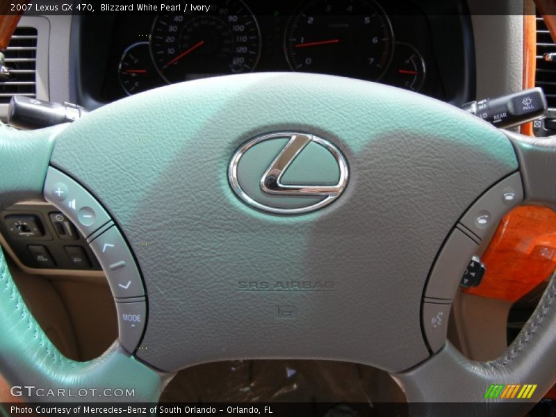 Blizzard White Pearl / Ivory 2007 Lexus GX 470
