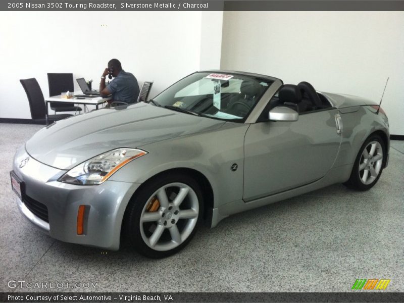 Silverstone Metallic / Charcoal 2005 Nissan 350Z Touring Roadster