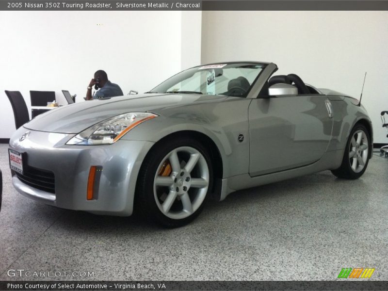 Silverstone Metallic / Charcoal 2005 Nissan 350Z Touring Roadster