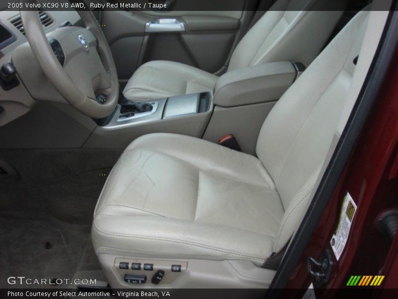 Ruby Red Metallic / Taupe 2005 Volvo XC90 V8 AWD