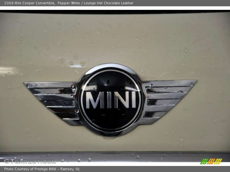 Pepper White / Lounge Hot Chocolate Leather 2009 Mini Cooper Convertible