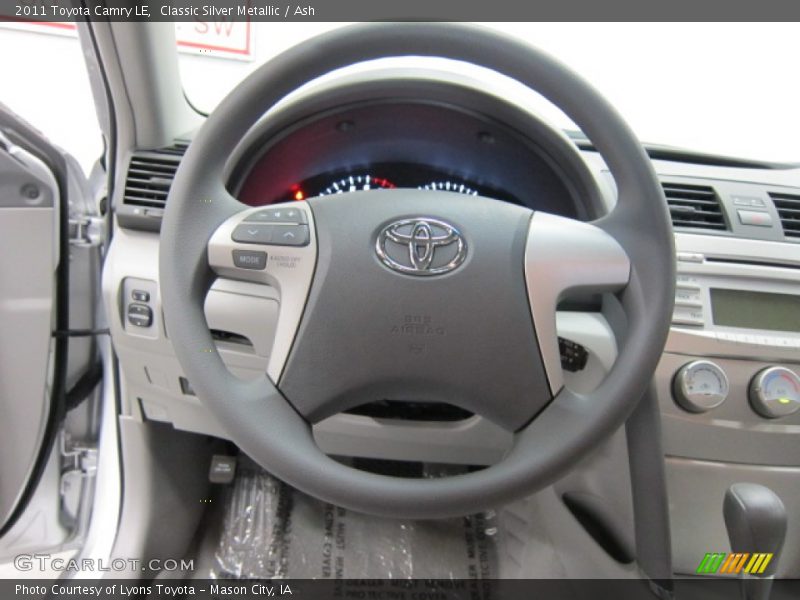 Classic Silver Metallic / Ash 2011 Toyota Camry LE