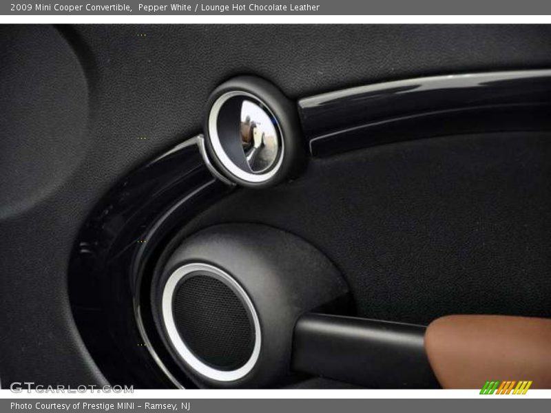 Pepper White / Lounge Hot Chocolate Leather 2009 Mini Cooper Convertible
