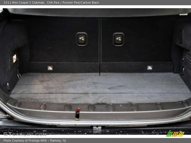 Chili Red / Rooster Red/Carbon Black 2011 Mini Cooper S Clubman