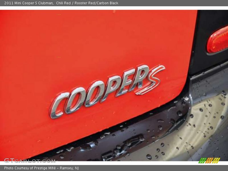 Chili Red / Rooster Red/Carbon Black 2011 Mini Cooper S Clubman