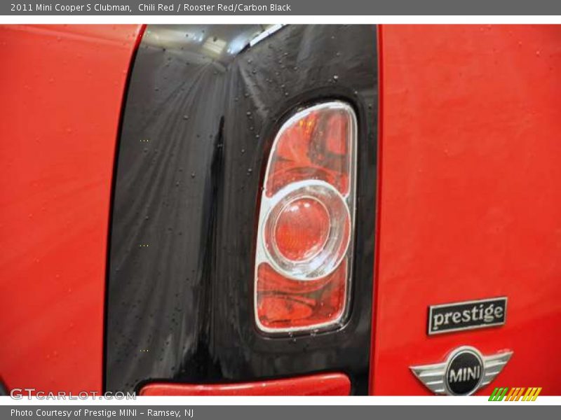 Chili Red / Rooster Red/Carbon Black 2011 Mini Cooper S Clubman