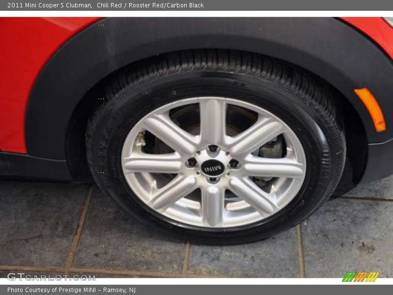 Chili Red / Rooster Red/Carbon Black 2011 Mini Cooper S Clubman
