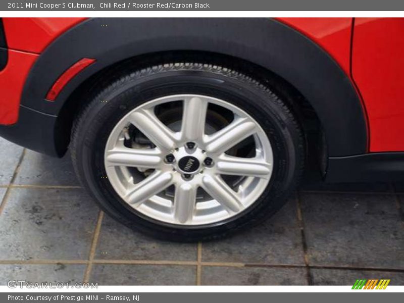 Chili Red / Rooster Red/Carbon Black 2011 Mini Cooper S Clubman