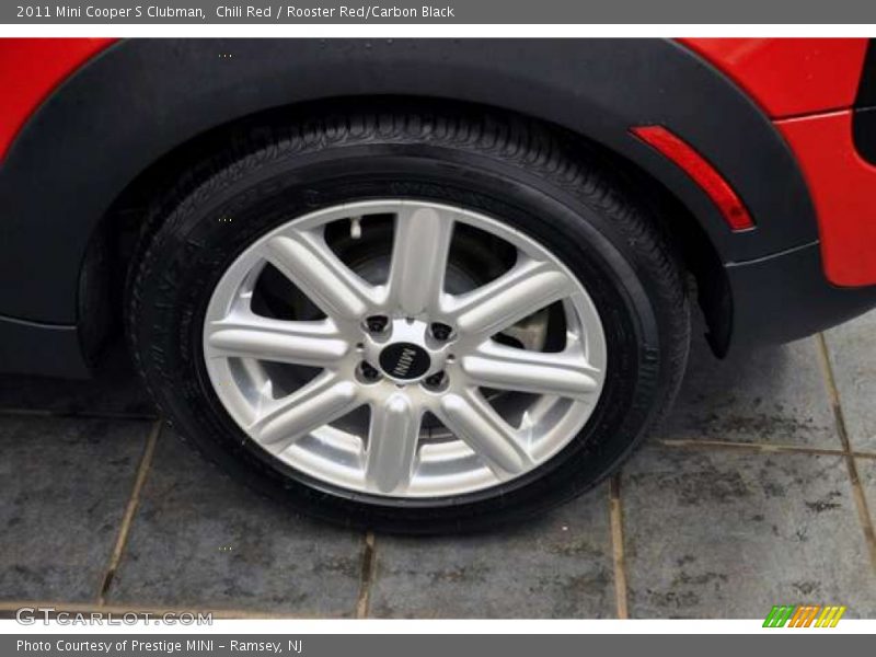 Chili Red / Rooster Red/Carbon Black 2011 Mini Cooper S Clubman