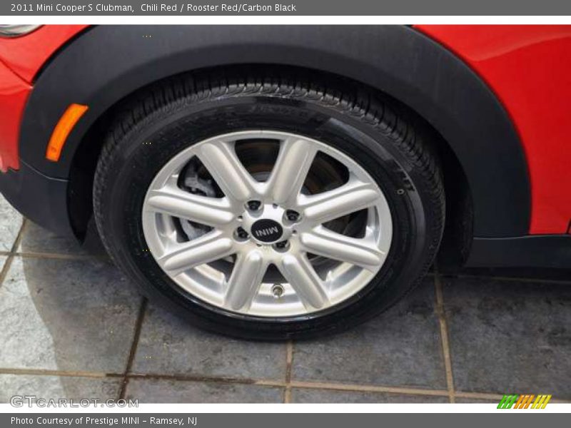 Chili Red / Rooster Red/Carbon Black 2011 Mini Cooper S Clubman