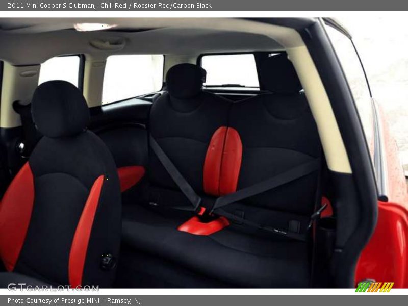Chili Red / Rooster Red/Carbon Black 2011 Mini Cooper S Clubman