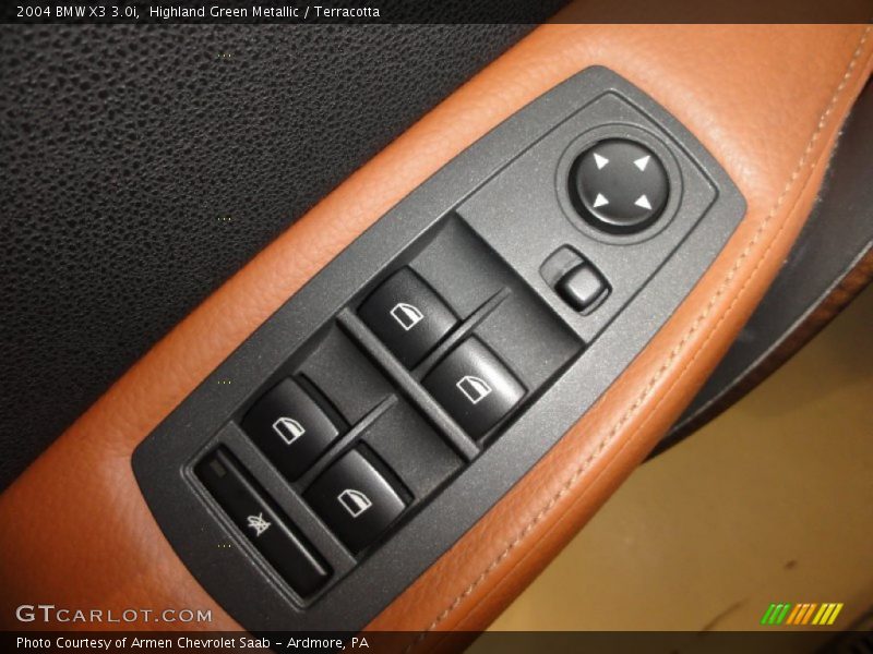 Highland Green Metallic / Terracotta 2004 BMW X3 3.0i
