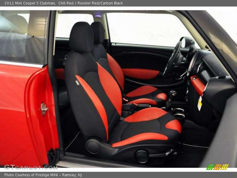 Chili Red / Rooster Red/Carbon Black 2011 Mini Cooper S Clubman