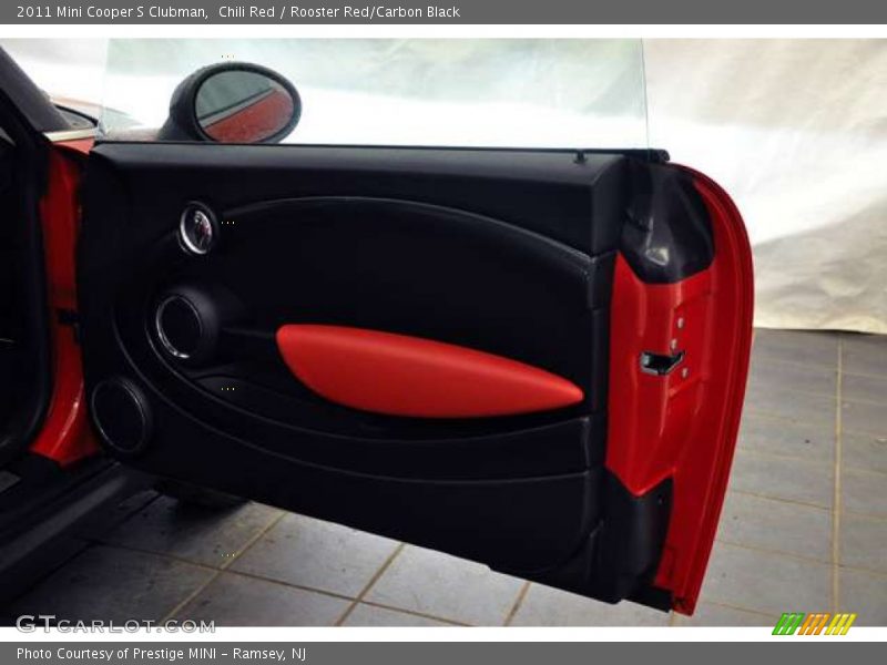Chili Red / Rooster Red/Carbon Black 2011 Mini Cooper S Clubman