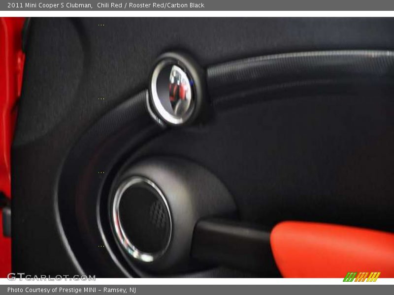 Chili Red / Rooster Red/Carbon Black 2011 Mini Cooper S Clubman