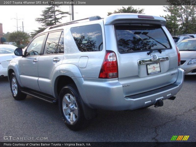 Titanium Metallic / Stone 2007 Toyota 4Runner SR5 4x4