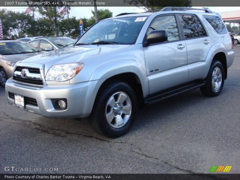 Titanium Metallic / Stone 2007 Toyota 4Runner SR5 4x4