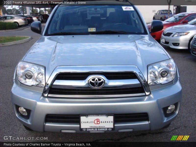 Titanium Metallic / Stone 2007 Toyota 4Runner SR5 4x4