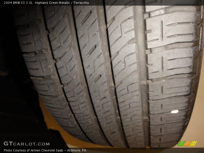 Highland Green Metallic / Terracotta 2004 BMW X3 3.0i