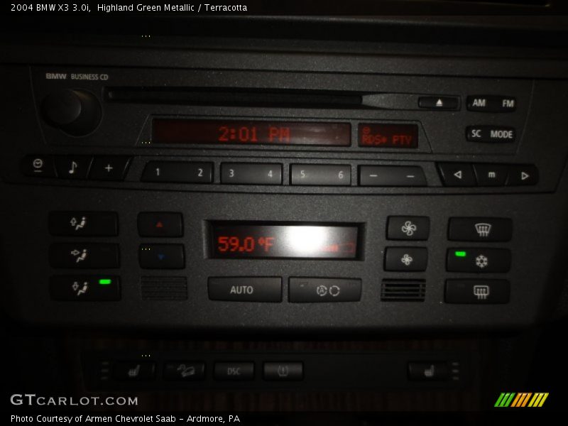 Highland Green Metallic / Terracotta 2004 BMW X3 3.0i
