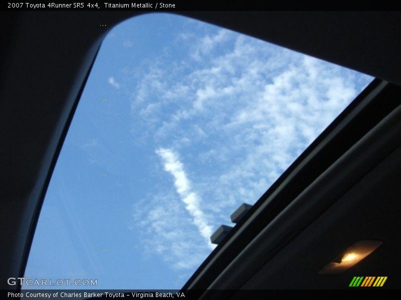 Titanium Metallic / Stone 2007 Toyota 4Runner SR5 4x4