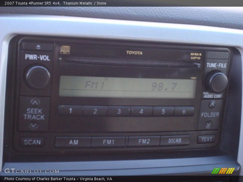 Titanium Metallic / Stone 2007 Toyota 4Runner SR5 4x4