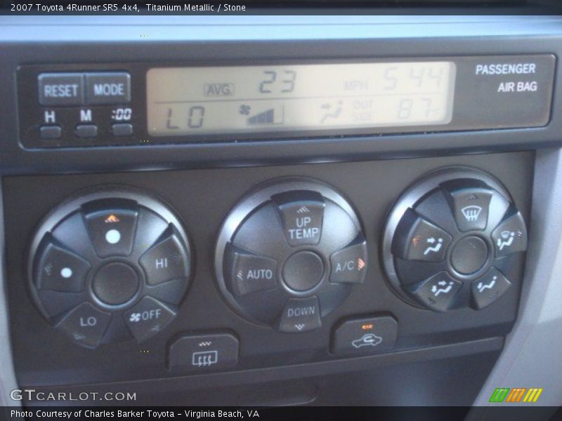 Titanium Metallic / Stone 2007 Toyota 4Runner SR5 4x4