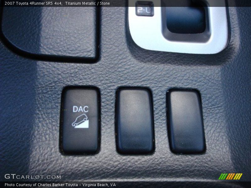 Titanium Metallic / Stone 2007 Toyota 4Runner SR5 4x4
