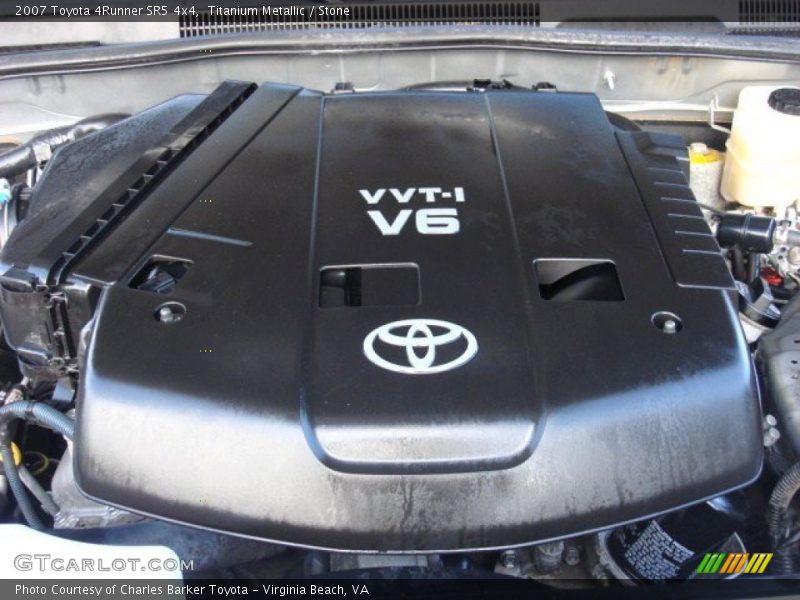 Titanium Metallic / Stone 2007 Toyota 4Runner SR5 4x4