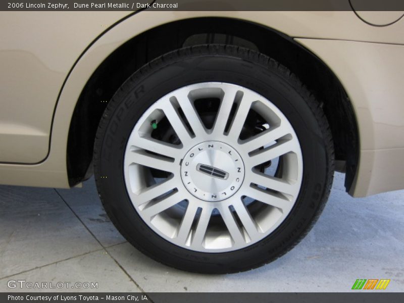 Dune Pearl Metallic / Dark Charcoal 2006 Lincoln Zephyr