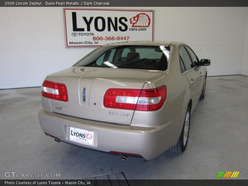 Dune Pearl Metallic / Dark Charcoal 2006 Lincoln Zephyr