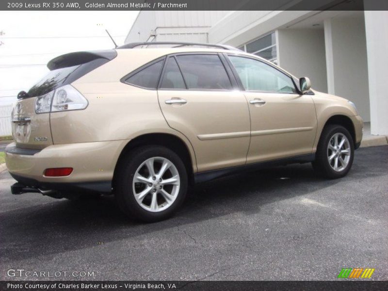 Golden Almond Metallic / Parchment 2009 Lexus RX 350 AWD