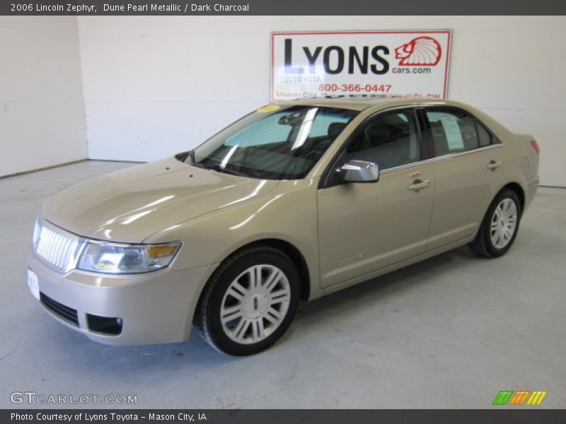 Dune Pearl Metallic / Dark Charcoal 2006 Lincoln Zephyr