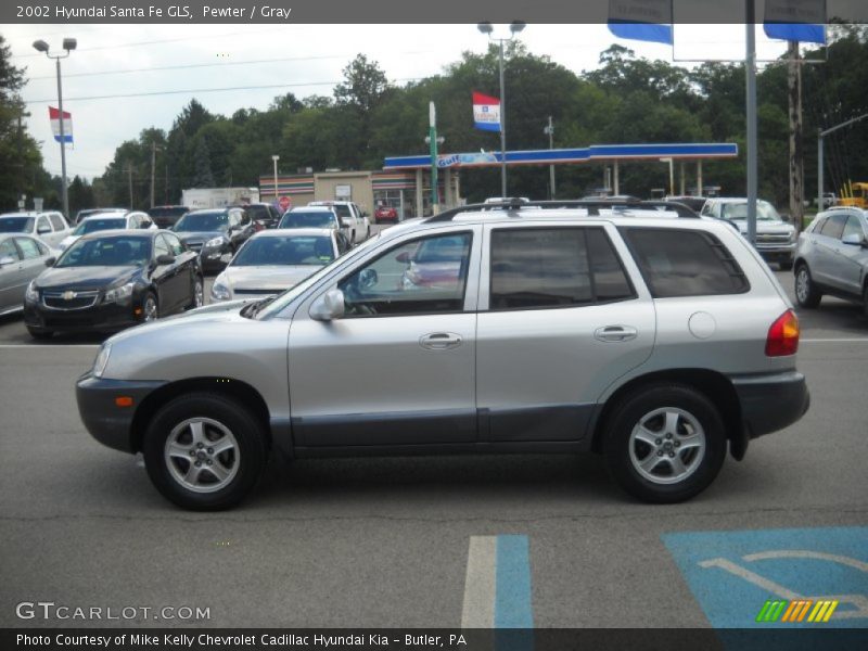 Pewter / Gray 2002 Hyundai Santa Fe GLS