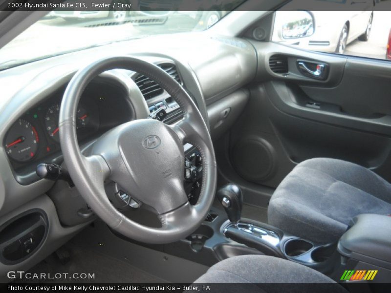 Pewter / Gray 2002 Hyundai Santa Fe GLS