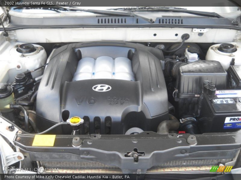 Pewter / Gray 2002 Hyundai Santa Fe GLS