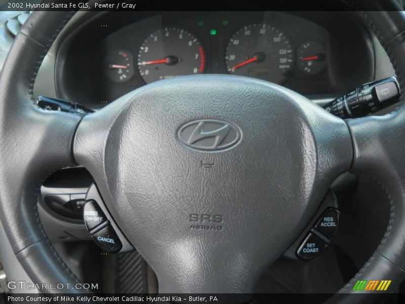 Pewter / Gray 2002 Hyundai Santa Fe GLS