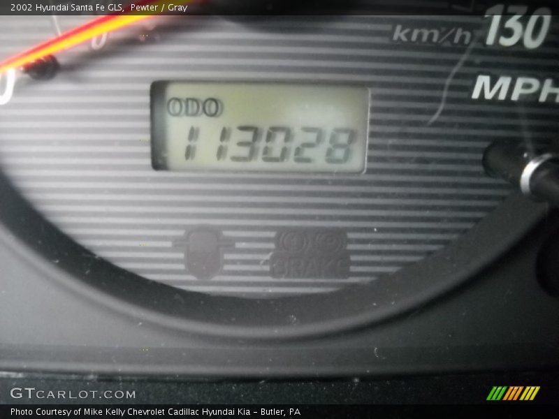 Pewter / Gray 2002 Hyundai Santa Fe GLS