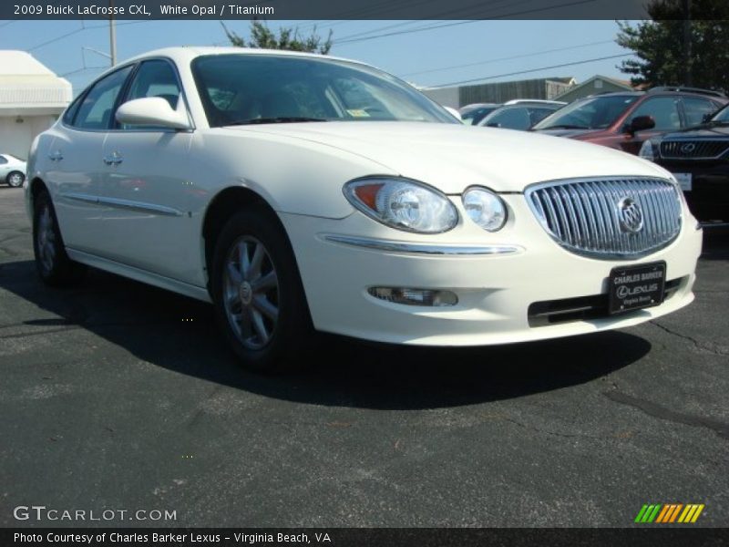 White Opal / Titanium 2009 Buick LaCrosse CXL